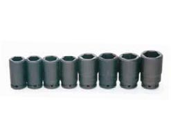 8-Piece 3/4” Drive Deep 6 Point Impact Socket Set