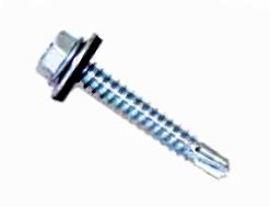 HEX WASHER HEAD SELF-DRILL SCREW WITH BONDED WASHER