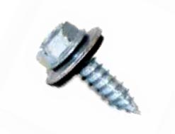 HEX WASHER SHEET METAL SCREW WITH BONDED NEOPRENE WASHER